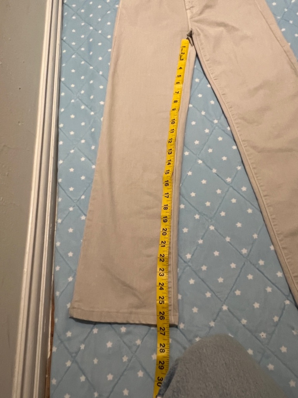 MOTHER The Insider Ankle Fray Chalk It Up Jean size 24 great condition - Picture 8 of 16